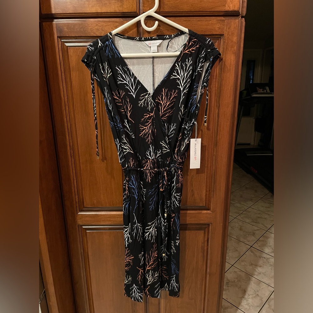Liz Claiborne Navy Blue Womens Dress Size S
